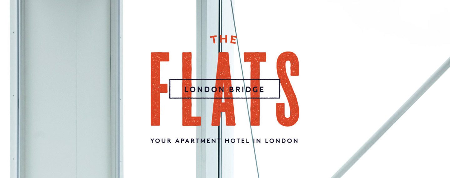 A book cover with the title of the flats london bridge.