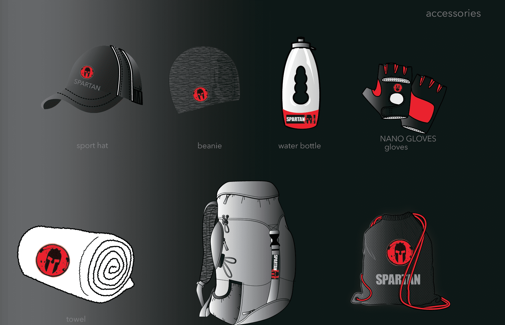 A bunch of different types of backpacks and bags