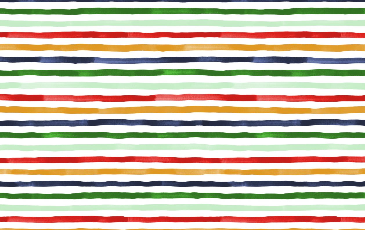 A colorful striped pattern is shown on paper.